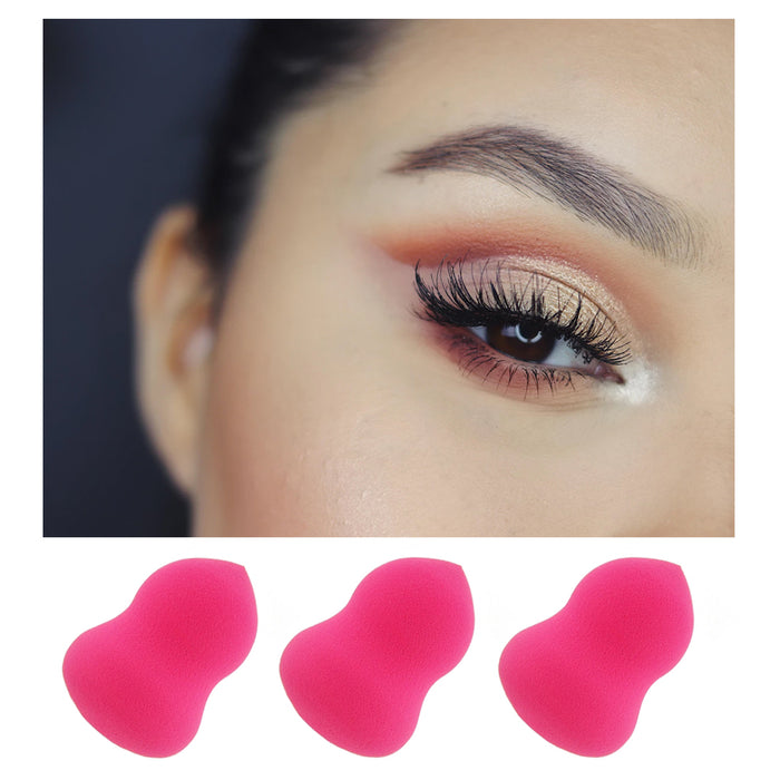 3Pc Makeup Foundation Sponge Blender Blending Puff Flawless Powder Smooth Beauty