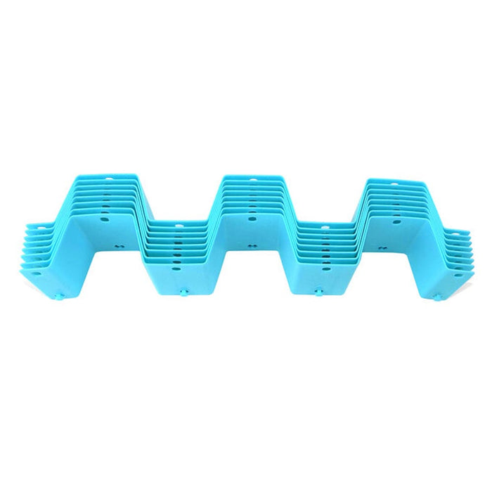 2PC Drawer Organizer Foldable Divider 17 Slots Section Sock Belt Scarf Underwear