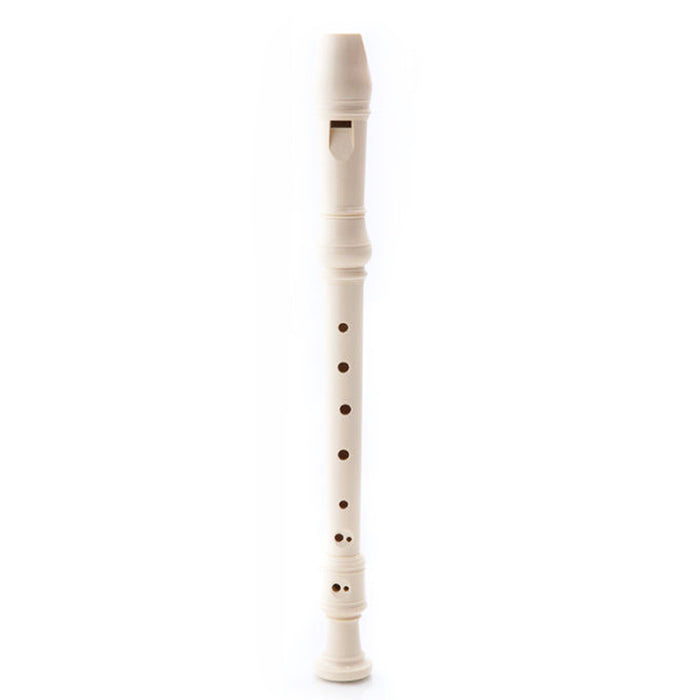 8 Holes Woodnote Ivory Soprano Recorder Flute Baroque Musical Instrument New !