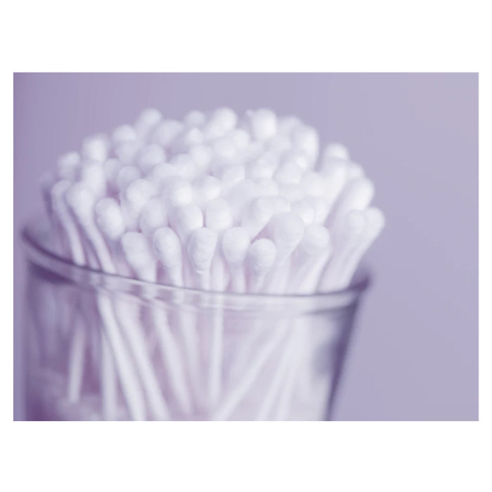1100 Ct Cotton Swabs Double Tipped Applicator Q Tip Clean Ear Wax Makeup Remover