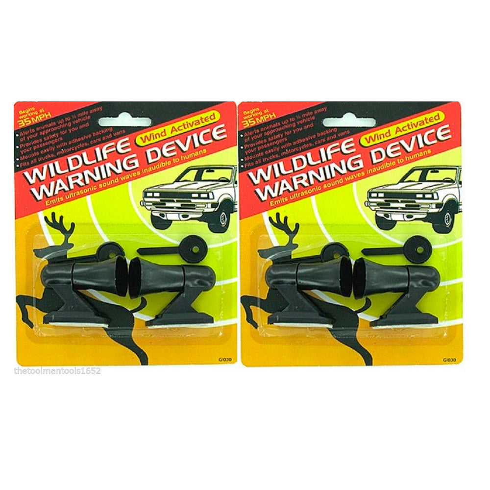 2 Deer Warning Whistle Animal Sonic Alert Device Car Safety Wildfire N —  AllTopBargains