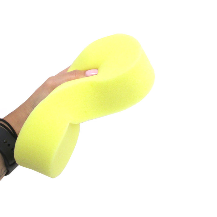 2 Pk Large Sponge Car Wash Absorbent Expanding Compress Bone Sponge Auto Cleaner
