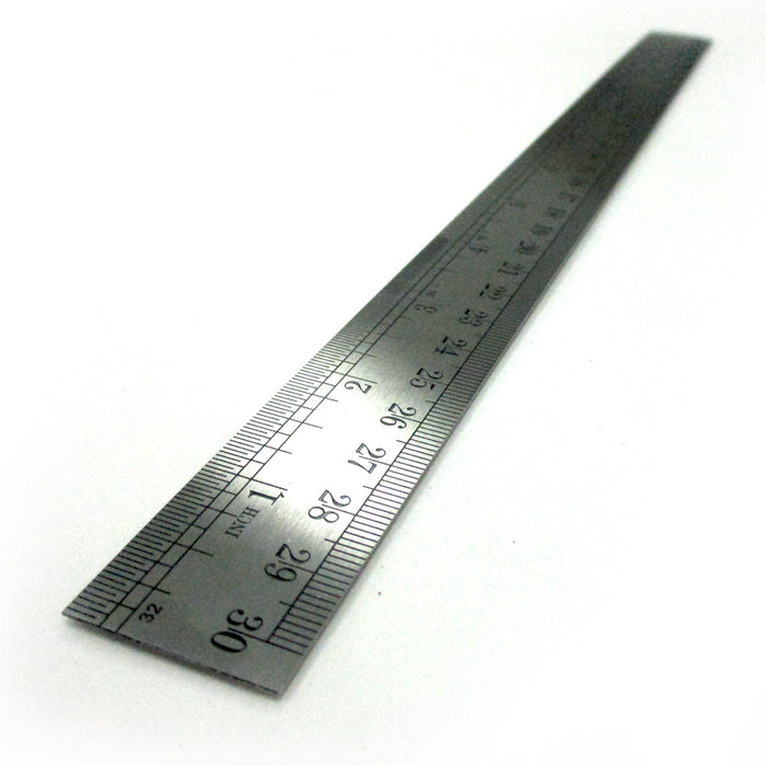 3pcs mm ruler straight machinist ruler stainless steel