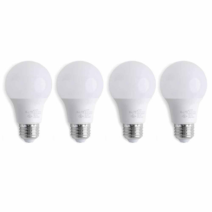 4 Pack A19 LED Light Bulbs 60W 9W 800 Lumens LED Bulb Energy Efficient UL Listed