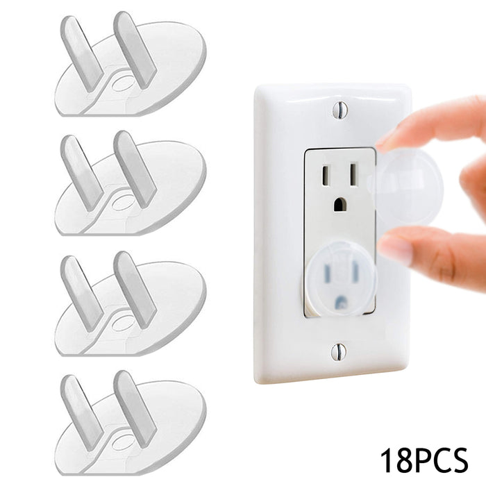 36 Pc Safety Outlet Plug Protector Covers Child Baby Proof Electric Shock Guard