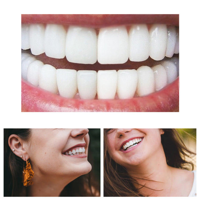24 Pack White Teeth Whitening Strips Dental Whitener White Strips Clean Bleaching