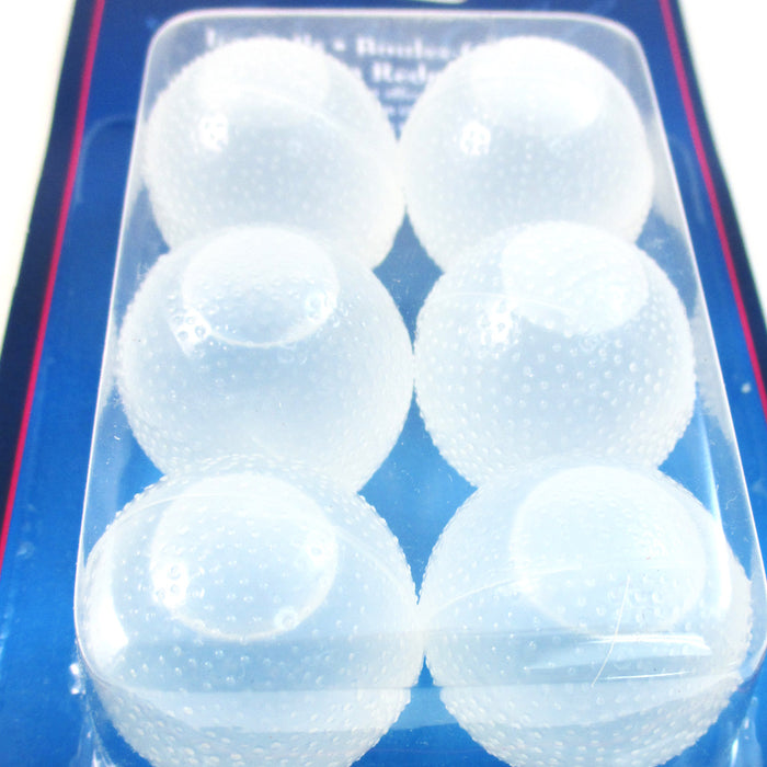 Ice cubes golf balls