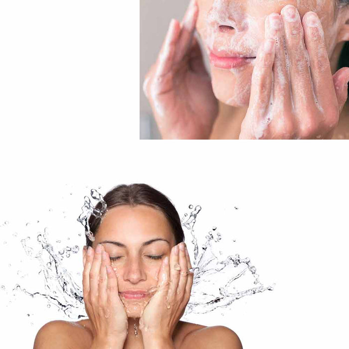 4 Pack Soft Silicone Face Scrubber Cleanser Massager Facial Cleansing Skin Brush