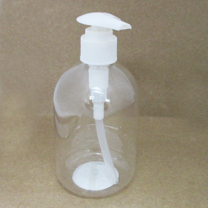 2 Liquid Soap Dispenser Pump Lotion Refillable Empty Bottle Plastic Spray 14 Oz