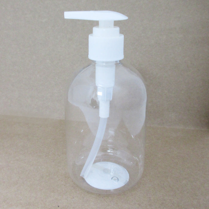Liquid Soap Dispenser Pump Lotion Refillable Empty Bottle Plastic Jar Cream 14Oz