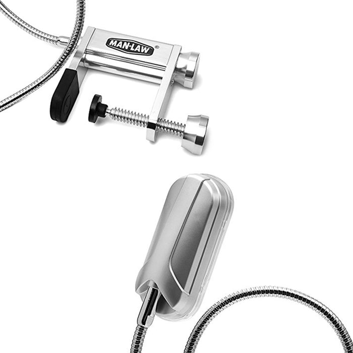 Man Law BBQ Grill LED Lights Flexible Weather Resistant Adjustable Magnetic Base