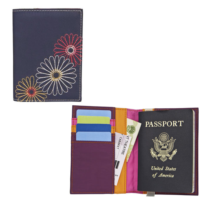 Travelon Passport Holder RFID Blocking Safe ID Slim Wallet Cover Case Anti Theft