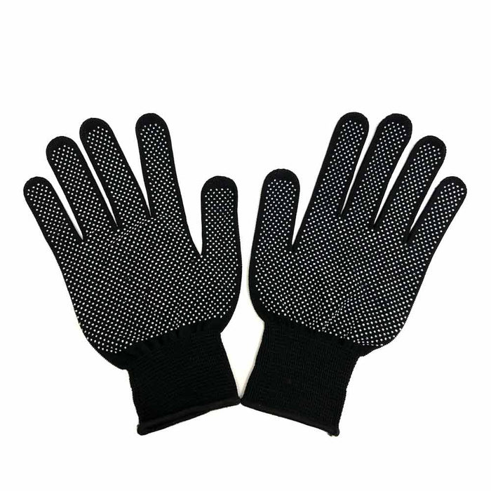 6 Pairs Safety Working Gloves Anti Slip Knitted Stretchy Utility Construction