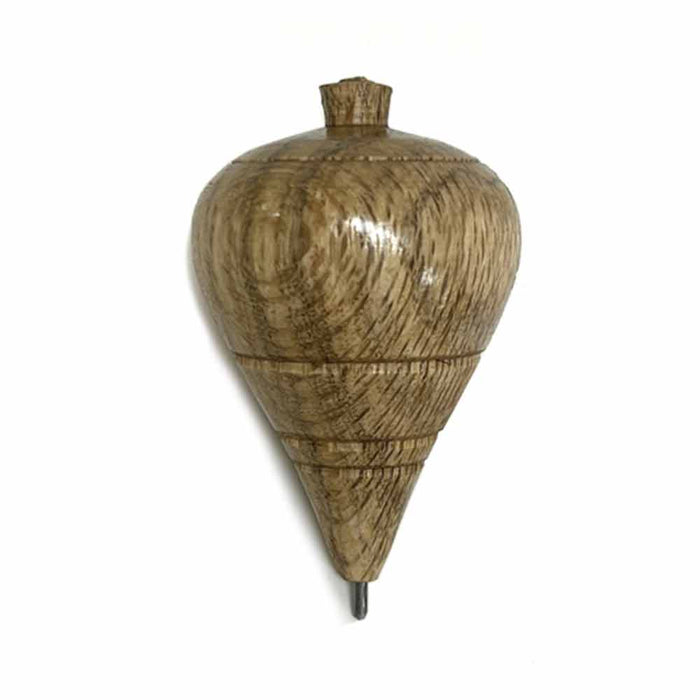 Spinning Top Classic Wooden Trompo Strong Steel Point Enhanced Stability Smooth
