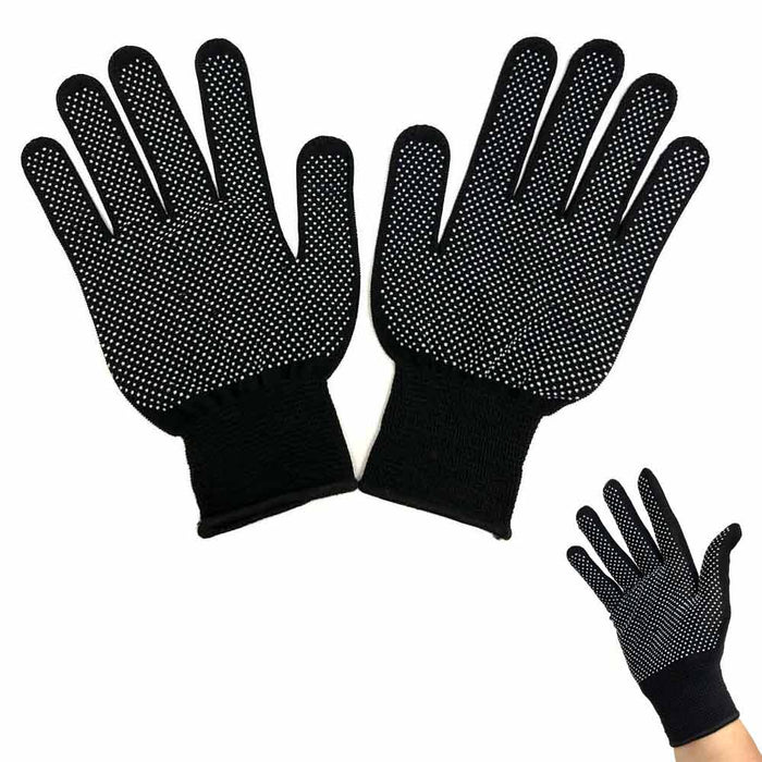 Dotted Safety Work Gloves Anti Slip Heavy Duty Utility Glove Indoor Outdoor Use