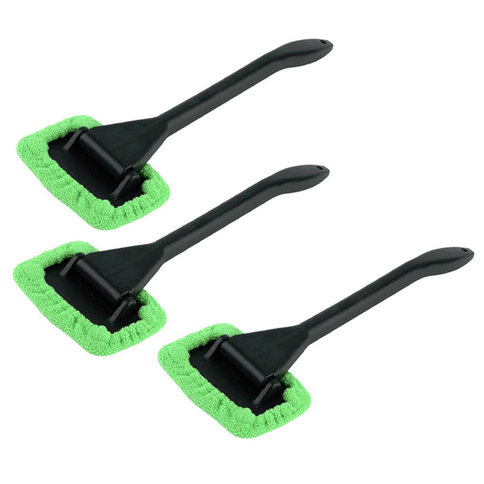 3 Pack Windshield Car Window Microfiber Cleaning Tools Interior Auto Glass Wiper
