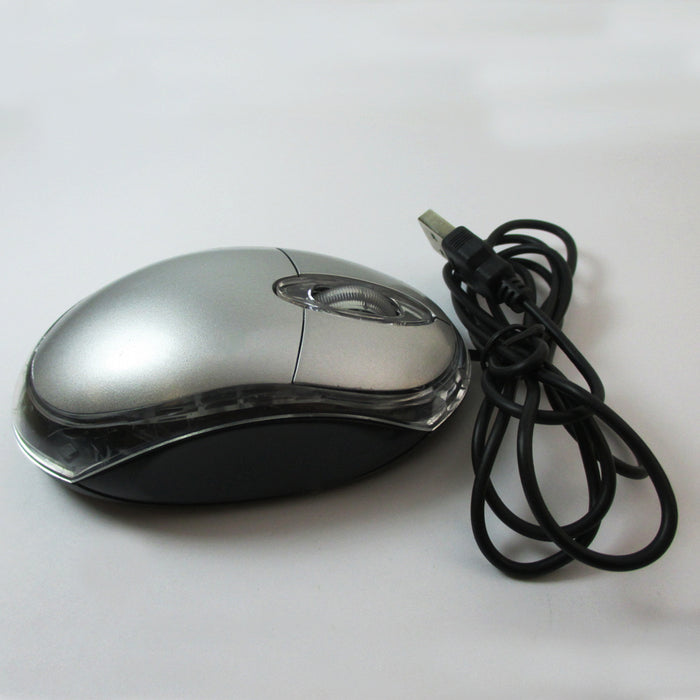 USB 2.0 Optical Wired Scroll Wheel Mouse Mice PC Laptop Notebook Desktop Colors