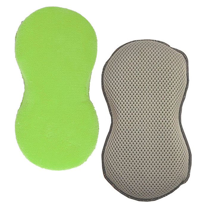 Detail Microfiber Wash & Scrub Sponge Car Vehicle Care Washing Pad Cleaning Tool