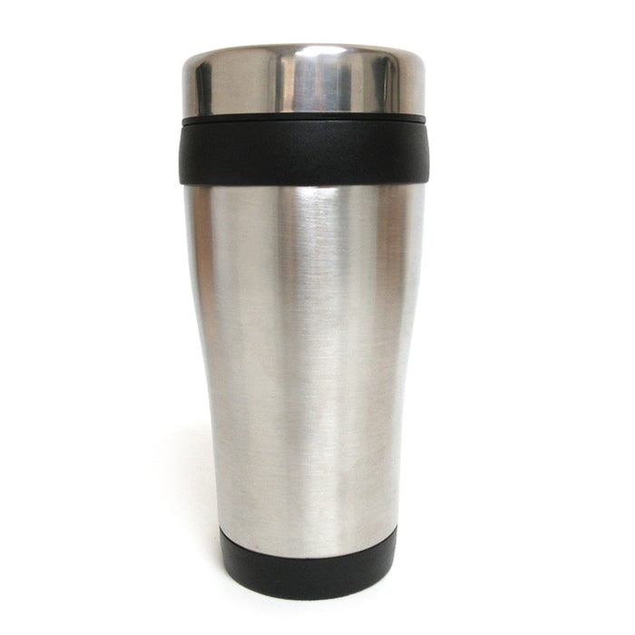 2 Pack Insulated Coffee Travel Mug Stainless Steel Double Wall 16oz Cup Tumbler
