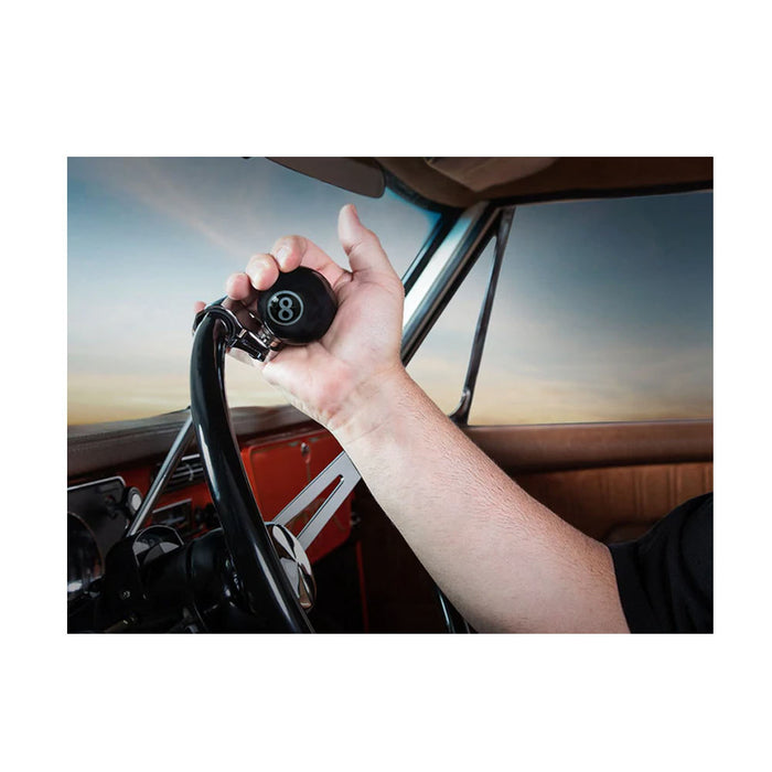 Black Auto Heavy Duty Suicide Knob Car Steering Wheel Spinner Handle  Universal