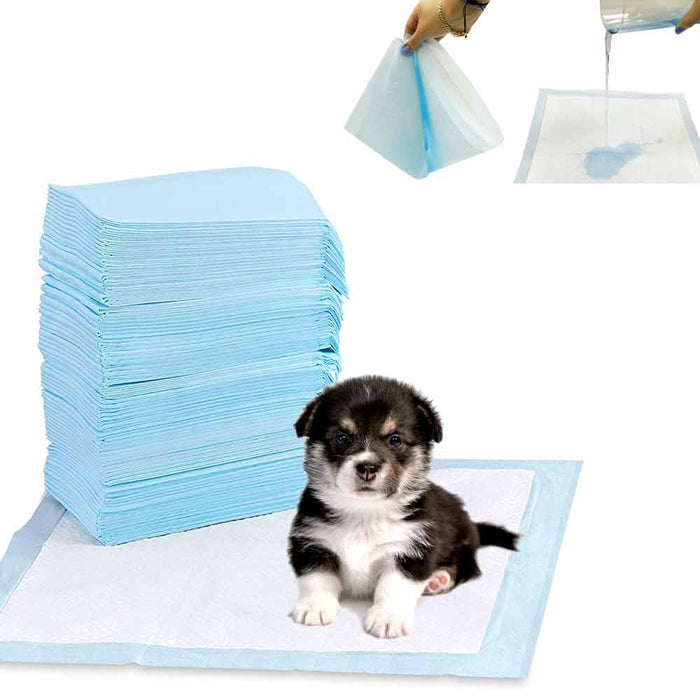 24PC Dog Puppy Training Pads House Heavy Absorbent Pet Pee Piddle Underpad 22.4"