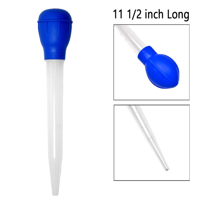 Turkey Baster Nylon Heat Resistant Rubber Bulb Cooking Utensils Barbecue Kitchen