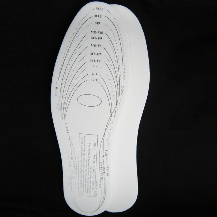 12 Pair Lot Unisex Memory Foam Insoles Shoe Pad Comfort Cushion Feet Heel Shock