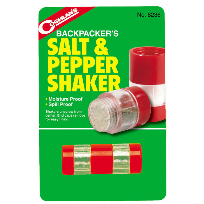 Mini Personal Travel Salt and Pepper Shaker Backpacker Car Boat Camping Portable