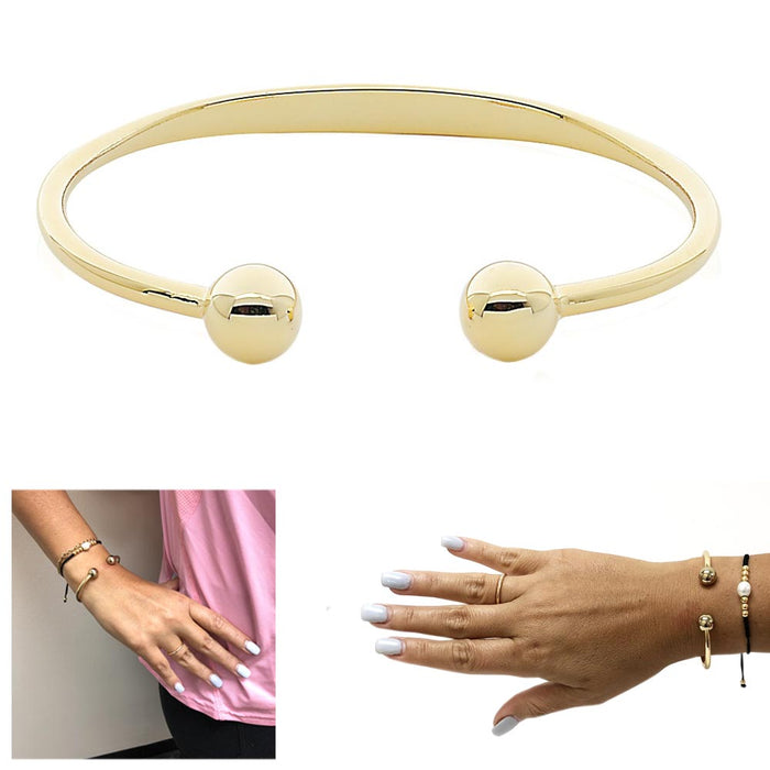 1 Pure Copper Bracelet Cuff Magnetic Healing Therapy Arthritis Relief Men Women