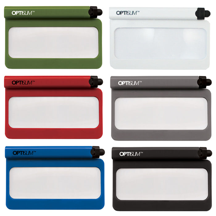 Opti Slim 3 in 1 Reading Magnifier Ballpoint Pen Slim Loupe Stylus Touch Screen