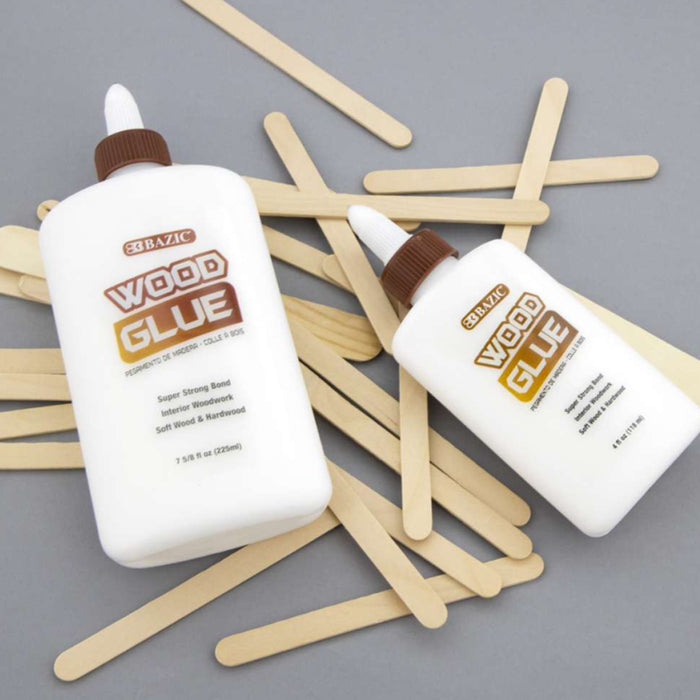 2 Wood Glue Waterproof Super Strong Carpenter Repair Adhesive Bond Fast 4oz Each