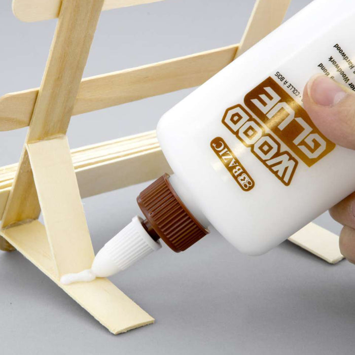 2 Wood Glue Waterproof Super Strong Carpenter Repair Adhesive Bond Fast 4oz Each