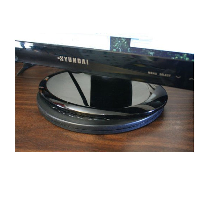 Heavy Duty Rotating Turntable Display Stand 65lbs Capacity TV Monitor 360 Swivel