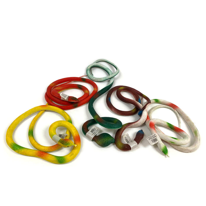 Fake Snake That Look Real Rubber Scary Gag Durable Garden Prop Realistic Toy 13"