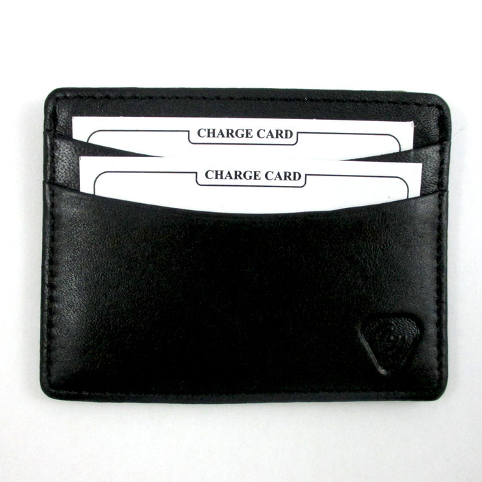 Lewis N Clark Mens ID Card Holder Leather RFID Blocking Slim Wallet Security New