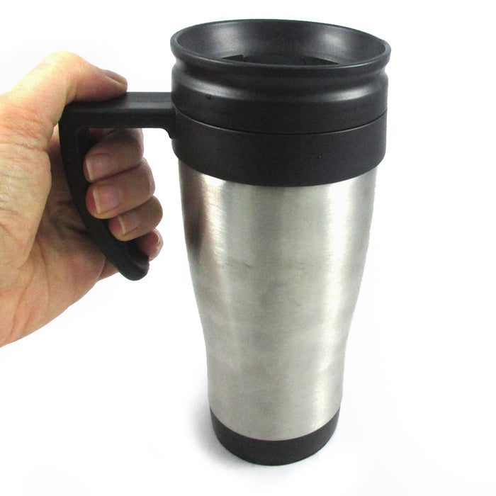 2PK Stainless Steel 14oz Tumbler Insulated Double Wall Coffee Tea Mug Travel Cup