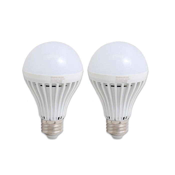 2 LED Light Bulb E26 7W Energy Saving Bright White Lamp Home Office Lighting