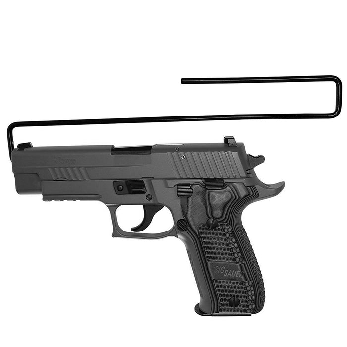 3 Pc Gun Hanger Pistol Handgun Holder Safety Rack Hook Storage Cabinet Organizer