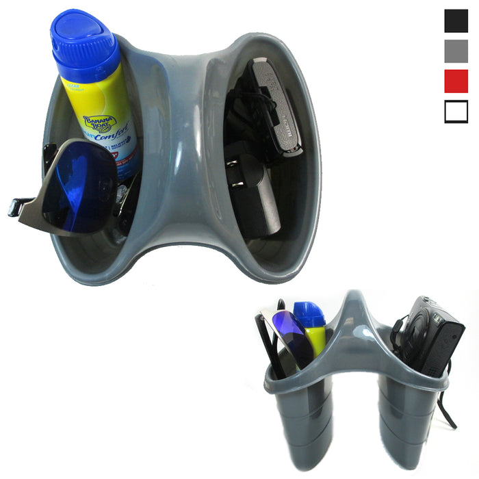 2 x Double Sink Caddy Saddle Style Kitchen Organizer Storage Sponge Holder Rack