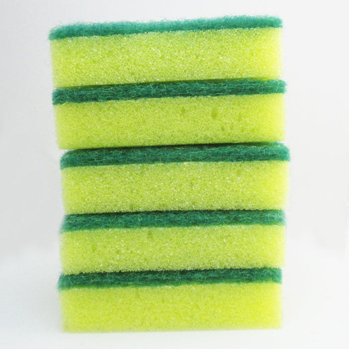 90 Pack Kitchen Sponges Scrubber Bathroom Tiles Scourer Clean Dishes Shower Pans