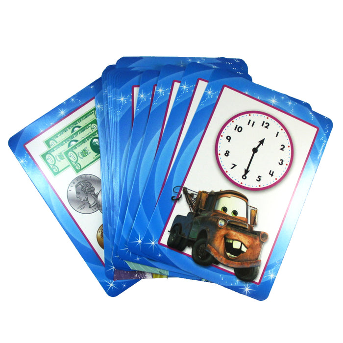 144 Flash Cards Colors Shapes Time Count Money Early Learning Child Education