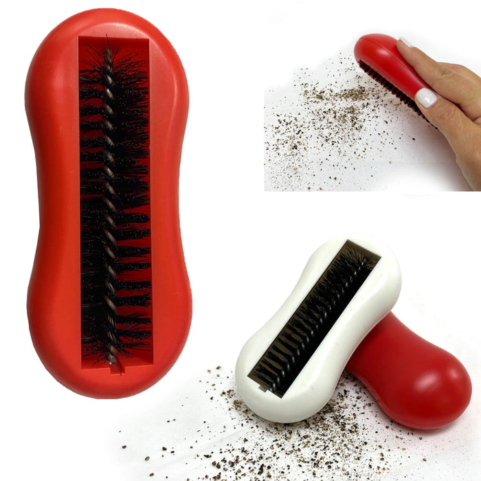 Table Sweeper Rolling Crumbs Brush Portable Cleaner Desk Broom Dust Vacuum