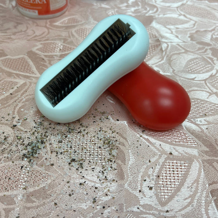 Portable Table Brush Sweeper Crumbs Cleaner Mini Desk Dust Vacuum Restaurant