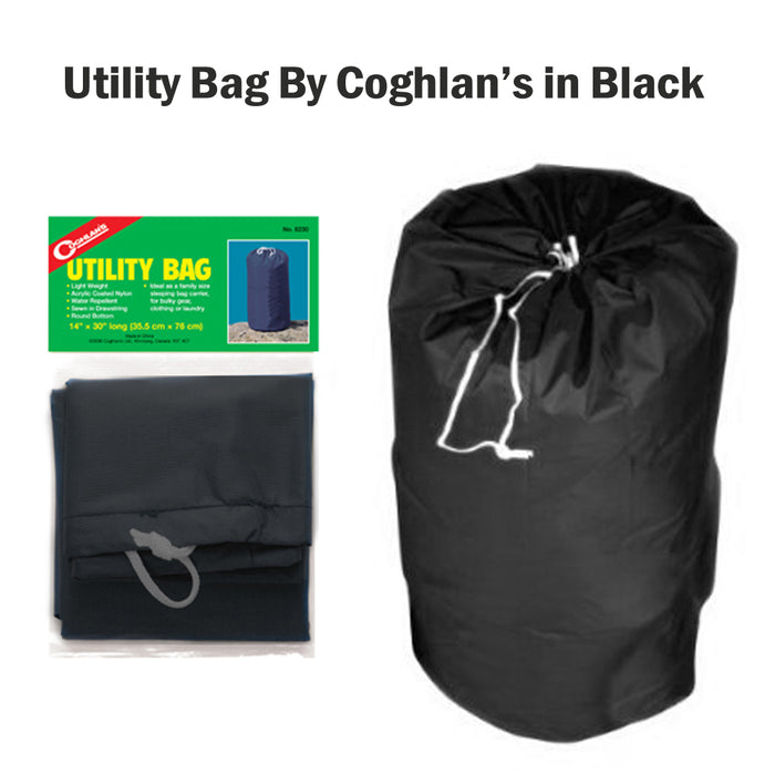 Coghlans 14" x 30" Utility Bag Sleeping Bag Laundry Sack Storage Camping Gear