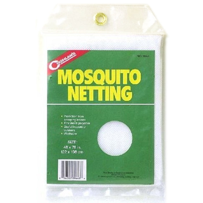 Coghlan's Mosquito Netting Canopy Bed Net Insect Bee White Mesh Shade Cover