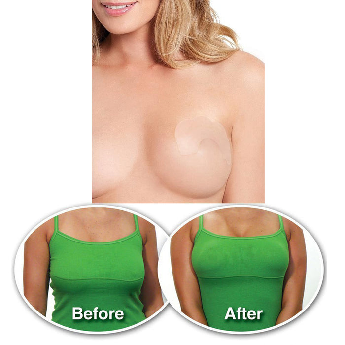 20 Pc Adhesive Breast Tape Nipple Lifts Instant Support Invisible Bra Push Up