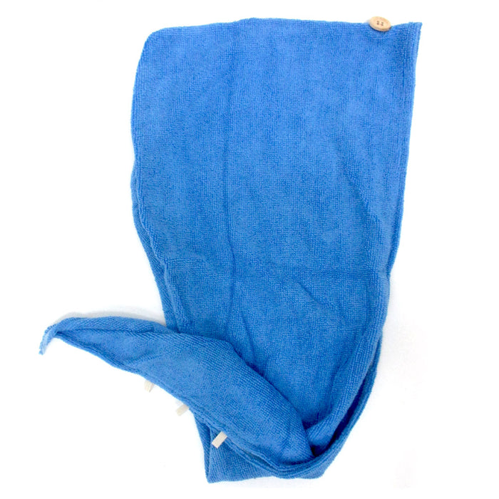 2 Pc Microfiber Large Hair Head Wrap Towel Turban Soft Cap Fast Dry
