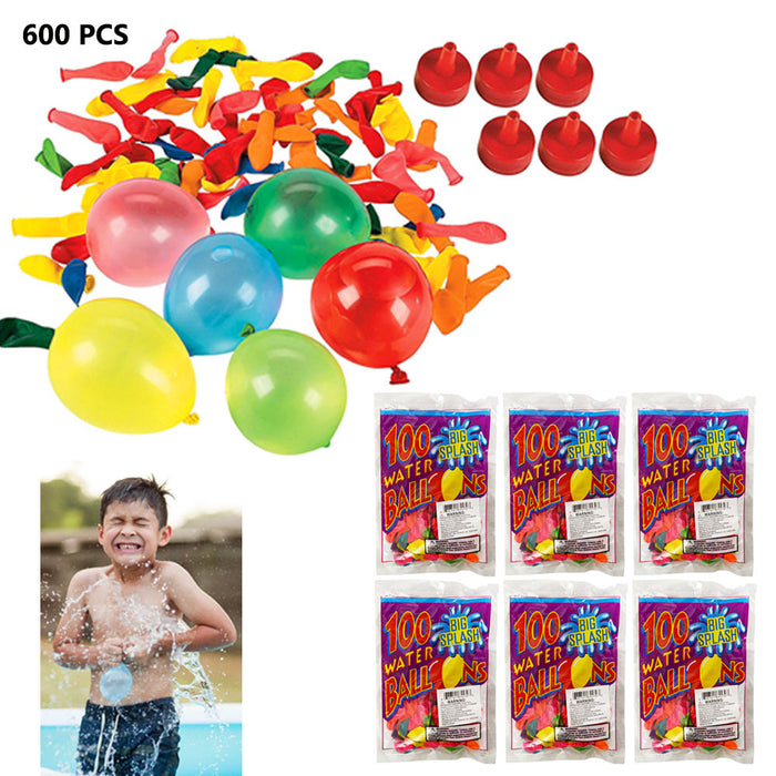 600 PC Water Balloons Water Sports Fun Splash Summer Outdoor Games Party Favors