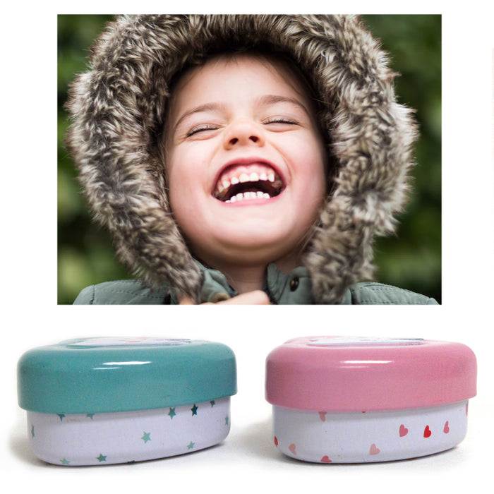 2 Pack Tooth Fairy Box Treasure Under Pillow Keepsake Boys Girls Children Gifts