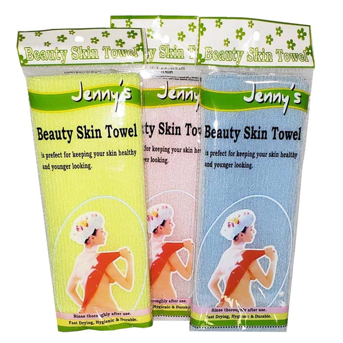 1 Korean Exfoliating Washcloth Body Scrubber Towel Wash Cloth Beauty Bath Shower